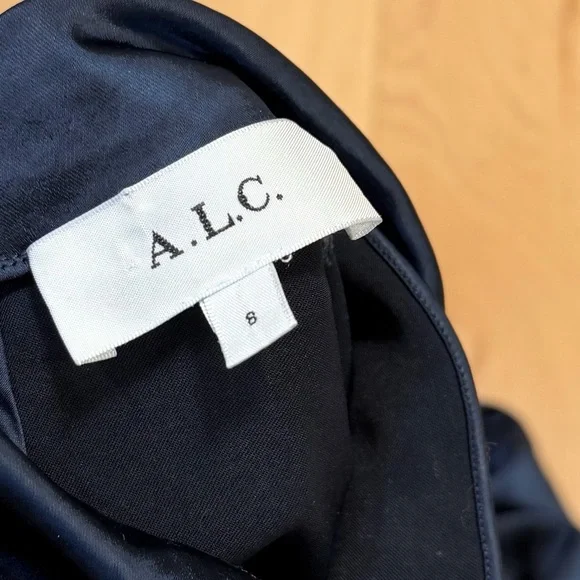 A.L.C. Women’s Inez Satin Dress - Picture 5 of 6